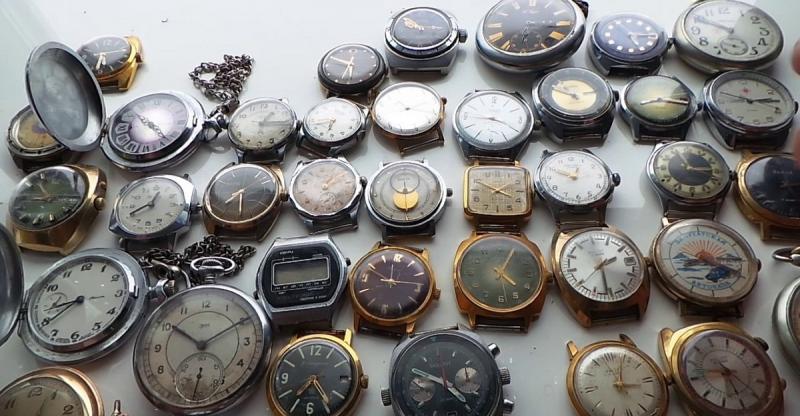 Часы произведенные в Советском Союзе