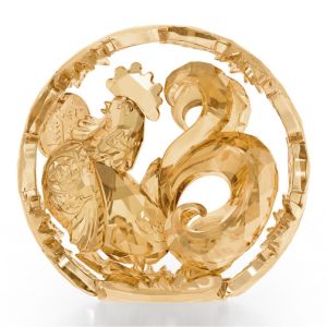 Swarovski Китайский зодиак – Петух, золотистый 5213550