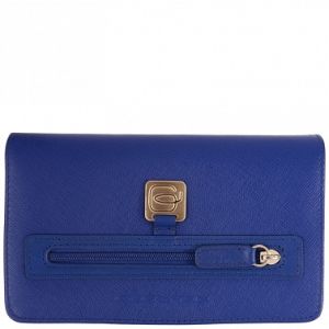 Piquadro портмоне вертикальное на кнопке PD1353AY/BLU