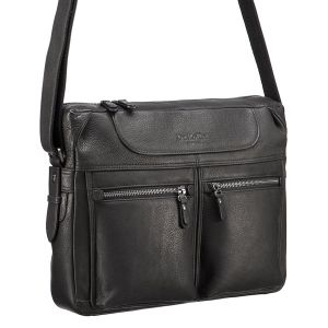 Сумка мужская на плечевом ремне Dr. Koffer M402378-105-04