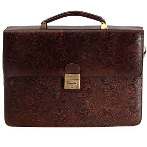 Мужской портфель со съемным ремнем Dr. Koffer P402114-02-09