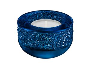 Swarovski Подсвечник для чайной свечи Shimmer, Dark Blue 5136918