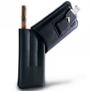 Piquadro чехол для трех сигар и гильотины AC948MO/N