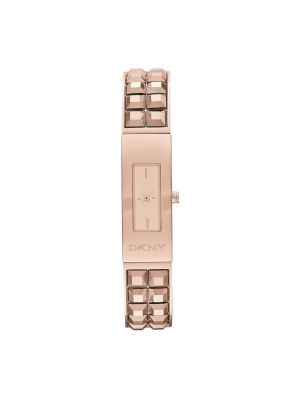 DKNY BEEKMAN ROSE GOLD-TONE BANGLE WATCH