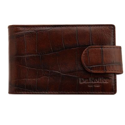 Визитница на кнопке Dr. Koffer X510151-102-09