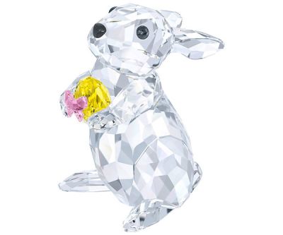 Swarovski Кролик с жёлтым пасхальным яйцом 5274174