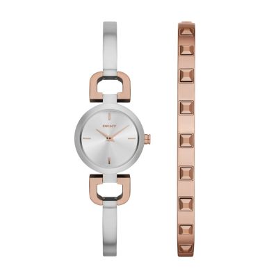 DKNY READE TWO-TONE SET