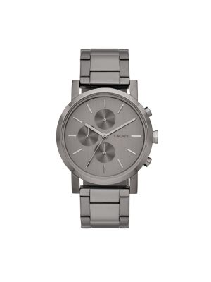 DKNY SOHO OVERSIZED GUNMETAL CHRONOGRAPH WATCH, MEN'S
