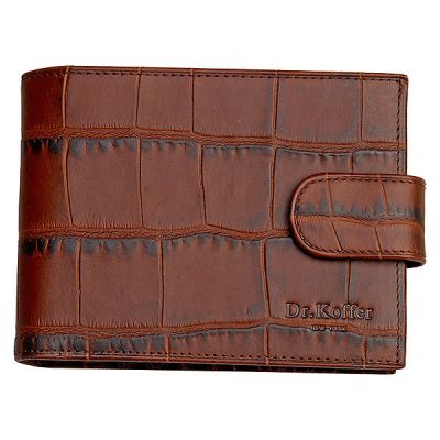 Портмоне на кнопке Dr. Koffer X510185-80-09
