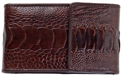 Визитница из кожи страуса Dr. Koffer X510186-57-09