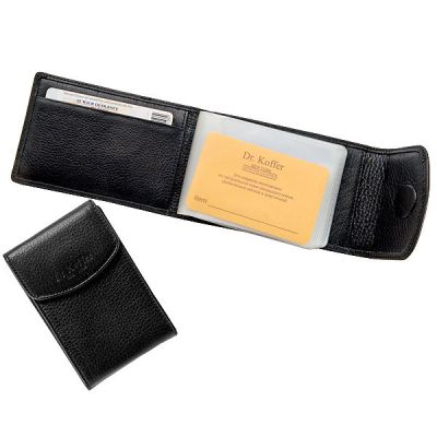 Визитница с клапаном  Dr. Koffer X510172-01-04